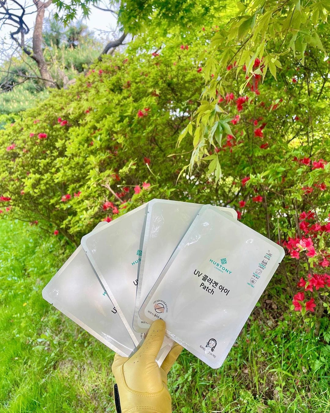 (CHÍNH HÃNG) Miếng Nạ Gò Má Chống Nắng Collagen Hustony - Ngăn Tia UV, Làm Mát Cực Đỉnh .