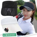 (CHÍNH HÃNG) Mũ Lưỡi Trai Lấp Lánh Hustony Golf Nửa Đầu Dành Cho Nữ - Tặng kèm Mark Bóng và Phối Đồ Siêu Đẹp Siêu Dễ