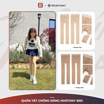 (CHÍNH HÃNG) Quần Tất Chống Nắng Chống Tia UV Cooling Hustony Hàn Quốc 80D