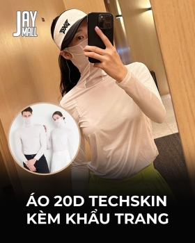 Áo giữ nhiệt 20D kèm khẩu trang