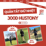 (CHÍNH HÃNG) Quần Tất Giữ Nhiệt Hustony Golf 300D Giữ Ấm Tốt Cho Mùa Đông