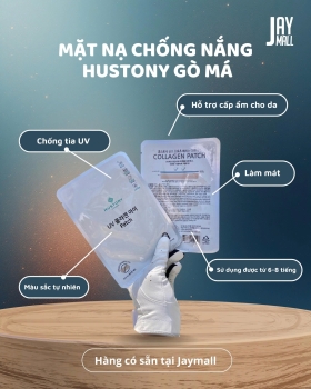 (CHÍNH HÃNG) Miếng Nạ Gò Má Chống Nắng Collagen Hustony - Ngăn Tia UV, Làm Mát Cực Đỉnh .