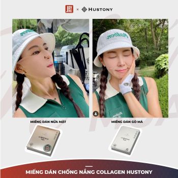 Miếng dán Hustony Cooling Collagen chống tia UV- Không phải miếng dán thông thường?